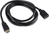 Кабель-удлинитель аудио-видео Buro HDMI (m)/HDMI (f) 2м. позолоч.конт. черный (BU-HDMI2.0-EXTND-2M) Кабель-удлинитель аудио-видео Buro HDMI (m)/HDMI (f) 2м. позолоч.конт. черный (BU-HDMI2.0-EXTND-2M)