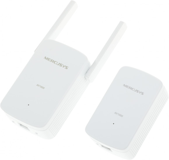 Сетевой адаптер HomePlug AV Mercusys MP510 KIT AV1000 Gigabit Ethernet (ант.внеш.несъем.) 2ант. (упак.:2шт)