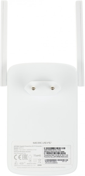 Сетевой адаптер HomePlug AV Mercusys MP510 KIT AV1000 Gigabit Ethernet (ант.внеш.несъем.) 2ант. (упак.:2шт)