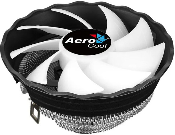 Устройство охлаждения(кулер) Aerocool Air Frost Plus RGB Soc-AM5/AM4/1200/1700/1851 черный 3-pin 24dB Al 110W 360gr Ret (AIR FROST PLUS FRGB 3P)