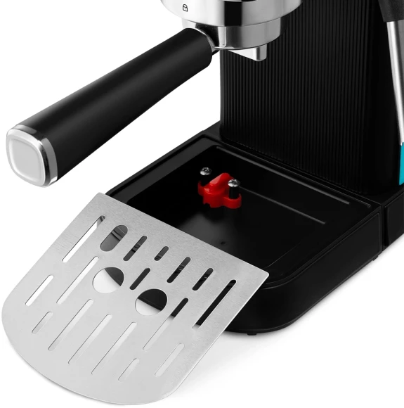 Кофеварка рожковая Kitfort КТ-7461 1350Вт бирюзовый/черный