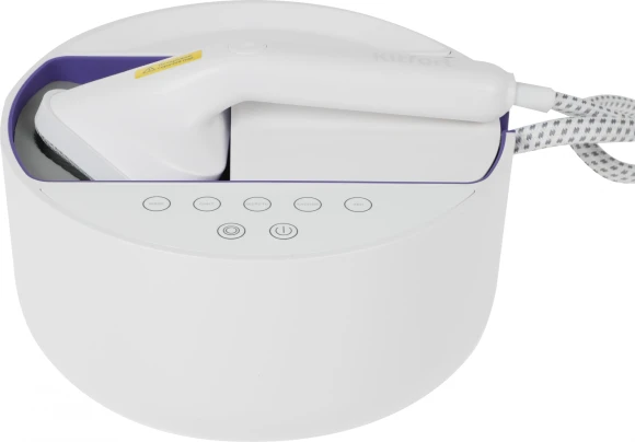 Отпариватель ручной Kitfort КТ-9110-1 2180Вт белый/фиолетовый Отпариватель ручной Kitfort КТ-9110-1 2180Вт белый/фиолетовый