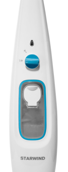 Швабра паровая Starwind SSM5333 1300Вт белый/голубой