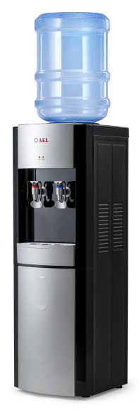 Кулер AEL LD-AEL-28 напольный электронный черный/серебристый