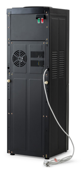 Кулер AEL LD-AEL-28 напольный электронный черный/серебристый