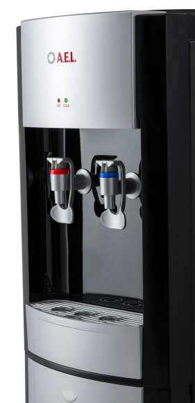 Кулер AEL LD-AEL-28 напольный электронный черный/серебристый