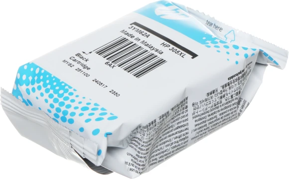 Картридж струйный HP 305XL 3YM62AE черный печ.гол.в компл. (240стр.) для HP DeskJet 2320/2710/2720