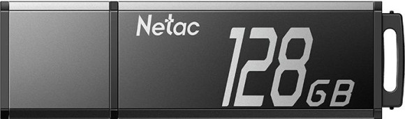 Флеш Диск Netac 128Gb U351 NT03U351N-128G-30BK USB3.0 серый