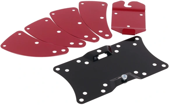 Кронштейн для телевизора Holder LCDS-5057 черный глянец 19"-47" макс.30кг настенный наклон Кронштейн для телевизора Holder LCDS-5057 черный глянец 19"-47" макс.30кг настенный наклон