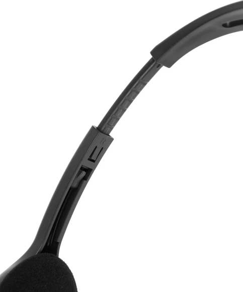 Наушники с микрофоном Logitech H111 серый 2.35м накладные оголовье (981-000588)