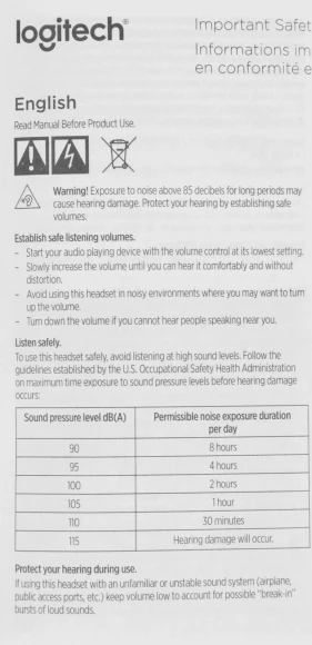 Наушники с микрофоном Logitech H111 серый 2.35м накладные оголовье (981-000588)