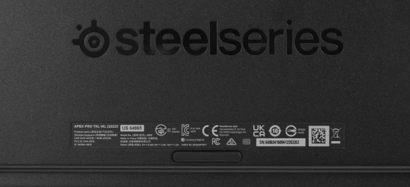 Клавиатура Steelseries Apex Pro TKL Wireless (2023) механическая черный USB for gamer LED (подставка для запястий) (64865) Клавиатура Steelseries Apex Pro TKL Wireless (2023) механическая черный USB for gamer LED (подставка для запястий) (64865)