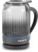 Чайник электрический Polaris PWK 0701CGL 1.5л. 2200Вт графит корпус: стекло/пластик