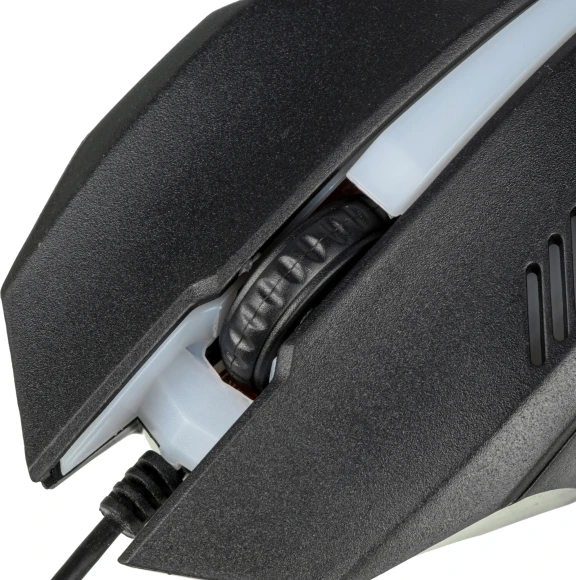 Мышь Оклик 396M INSOMNIA черный оптическая 1200dpi USB 3but (1192373)