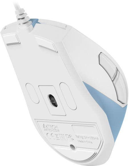 Мышь A4Tech Fstyler FM45S Air голубой/белый оптическая 2400dpi silent USB 7but (FM45S AIR USB (LCY BLUE)) Мышь A4Tech Fstyler FM45S Air голубой/белый оптическая 2400dpi silent USB 7but (FM45S AIR USB (LCY BLUE))