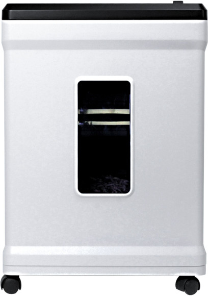 Шредер Heleos УМ26-4 белый/черный (секр.P-4) фрагменты 16лист. 26лтр. скрепки скобы пл.карты CD Шредер Heleos УМ26-4 белый/черный (секр.P-4) фрагменты 16лист. 26лтр. скрепки скобы пл.карты CD