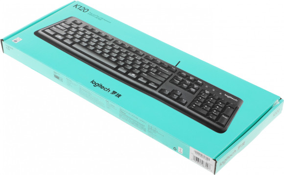 Клавиатура Logitech K120 черный USB (920-002583) Клавиатура Logitech K120 черный USB (920-002583)