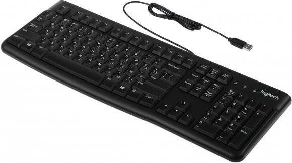 Клавиатура Logitech K120 черный USB (920-002583) Клавиатура Logitech K120 черный USB (920-002583)