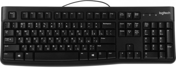 Клавиатура Logitech K120 черный USB (920-002583) Клавиатура Logitech K120 черный USB (920-002583)