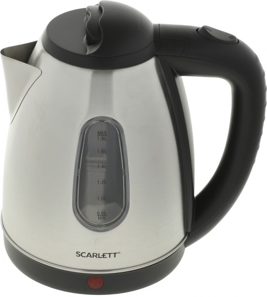 Чайник электрический Scarlett SC-EK21S20 1.8л. 1600Вт черный/серебристый корпус: металл/пластик (EK21S20) Чайник электрический Scarlett SC-EK21S20 1.8л. 1600Вт черный/серебристый корпус: металл/пластик (EK21S20)
