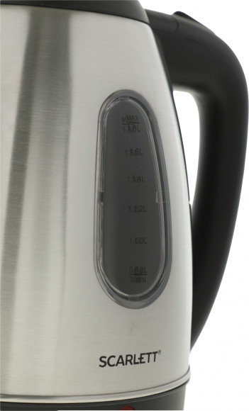 Чайник электрический Scarlett SC-EK21S20 1.8л. 1600Вт черный/серебристый корпус: металл/пластик (EK21S20) Чайник электрический Scarlett SC-EK21S20 1.8л. 1600Вт черный/серебристый корпус: металл/пластик (EK21S20)