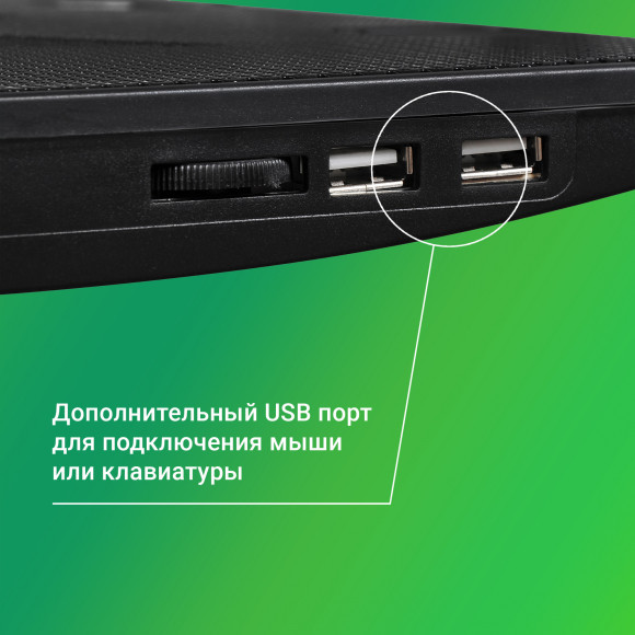 Подставка для ноутбука Digma D-NCP170-2H 17"390x270x25мм 2xUSB 2x 160ммFAN 700г черный Подставка для ноутбука Digma D-NCP170-2H 17"390x270x25мм 2xUSB 2x 160ммFAN 700г черный
