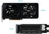 Видеокарта Palit PCI-E 5.0 PA-RTX5060 DUAL NVIDIA GeForce RTX 5060 8Gb 128bit GDDR7 2280/28000 HDMIx1 DPx3 HDCP Ret