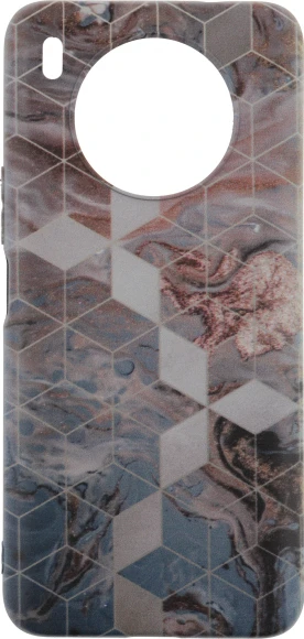 Чехол (клип-кейс) Gresso для Honor 50 Lite Meridian золотистый/синий (GR17AAAE8878)