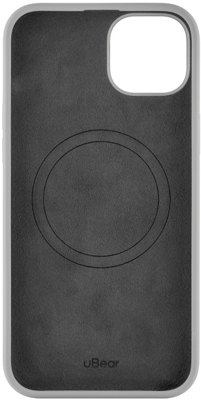 Чехол (клип-кейс) uBear для Apple iPhone 15 Plus Touch Mag Case with MagSafe серый (CS272MG67TH-I23M)