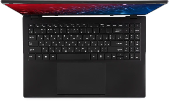 Ноутбук IRU Planio 15ING N-series N100 8Gb SSD256Gb Intel UHD Graphics 15.6" IPS FHD (1920x1080) Windows 11 Pro Multi Language 64 black WiFi BT Cam 6000mAh (2059104)