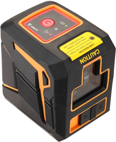 Уровень лазер. Deko DKLL11 2кл.лаз. цв.луч. красный 2луч. (065-0203)