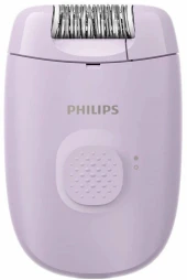 Эпилятор Philips BRE237/00 скор.:1 насад.:2 от электр.сети фиолетовый
