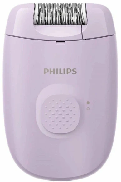 Эпилятор Philips BRE237/00 скор.:1 насад.:2 от электр.сети фиолетовый