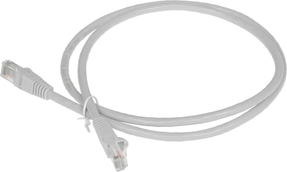 Патч-корд Buro UTP-6-1M-G UTP 4 пары cat.6 CCA molded 1м серый RJ-45 (m)-RJ-45 (m)