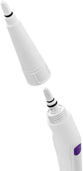 Пароочиститель ручной Kitfort КТ-9109-1 1000Вт белый/фиолетовый Пароочиститель ручной Kitfort КТ-9109-1 1000Вт белый/фиолетовый