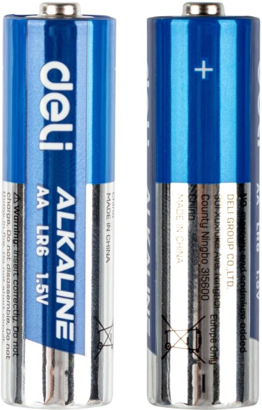 Батарея Deli E18500 AA (2шт) блистер Батарея Deli E18500 AA (2шт) блистер