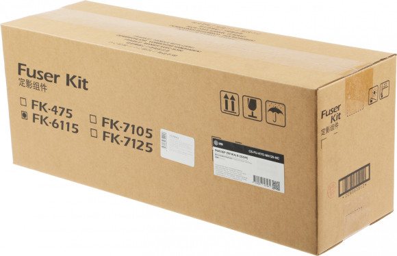 Печка в сборе Cactus CS-FU-KYO-M4125-NC (302P193040/FK-6115) (новая) для Kyocera Ecosys M4132idn/M4125idn