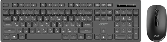Клавиатура + мышь Acer OCC503 клав:черный мышь:черный USB беспроводная Multimedia (ZL.ACC11.00K)