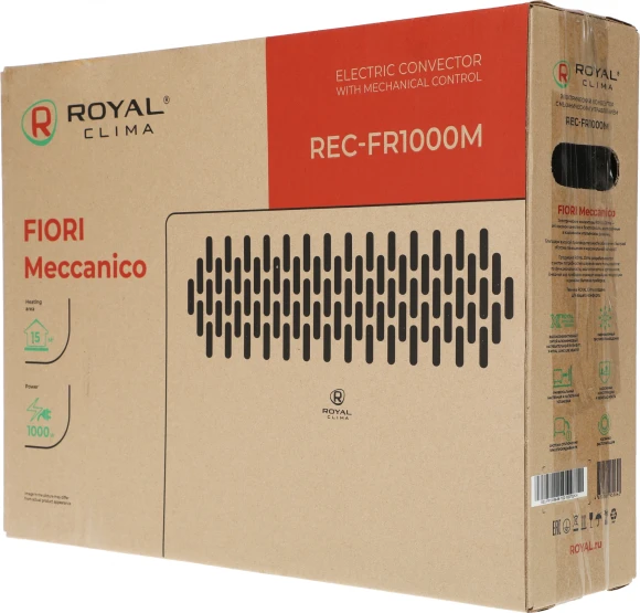 Конвектор Royal Clima FIORI Meccanico REC-FR1000M 1000Вт белый