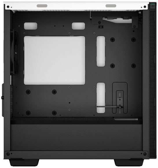 Корпус Deepcool CH370 белый без БП mATX 7x120mm 4x140mm 2xUSB3.0 audio bott PSU