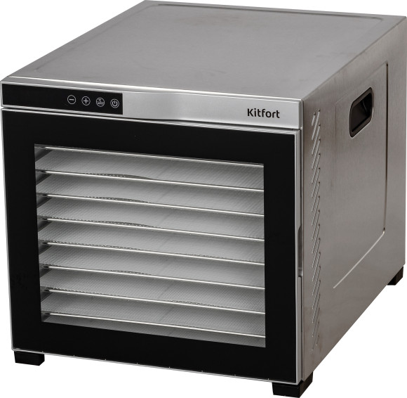 Сушка для фруктов и овощей Kitfort КТ-1910 30под. 1000Вт нержавеющая сталь