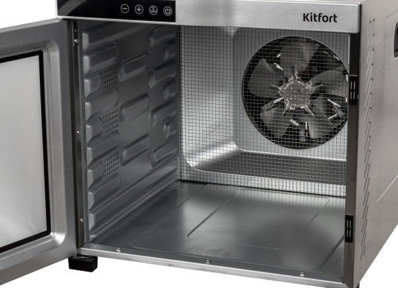 Сушка для фруктов и овощей Kitfort КТ-1910 30под. 1000Вт нержавеющая сталь