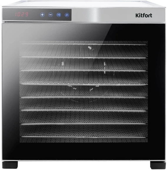 Сушка для фруктов и овощей Kitfort КТ-1910 30под. 1000Вт нержавеющая сталь