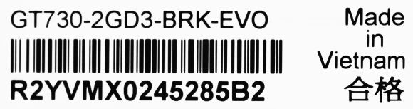 Видеокарта Asus PCI-E 2.0 GT730-2GD3-BRK-EVO NVIDIA GeForce GT 730 2Gb 64bit DDR3 902/1800 DVIx1 HDMIx1 CRTx1 HDCP Ret Видеокарта Asus PCI-E 2.0 GT730-2GD3-BRK-EVO NVIDIA GeForce GT 730 2Gb 64bit DDR3 902/1800 DVIx1 HDMIx1 CRTx1 HDCP Ret