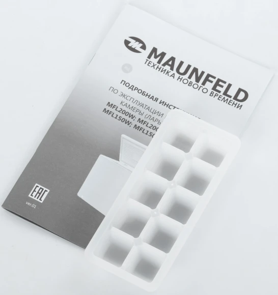 Морозильный ларь Maunfeld MFL200W белый