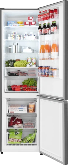 Холодильник Weissgauff WRK 2000 Full NoFrost Inverter Dark 2-хкамерн. серый инвертер