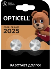 Батарея Opticell Specialty 2025 CR2025 (2шт) блистер Батарея Opticell Specialty 2025 CR2025 (2шт) блистер