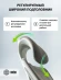 Кресло Cactus CS-CHR-MC02GY серый сетка с подголов. крестов. пластик белый