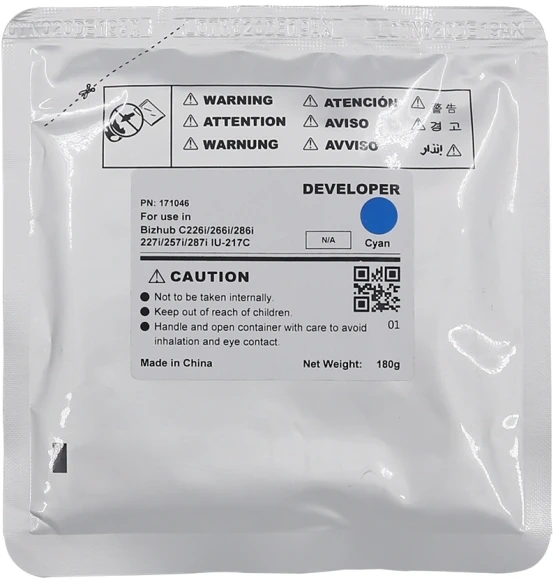 Девелопер Cet CET171047 (новая совместимая) для Konica-Minolta Bizhub C227i/C257i/C287i 90000стр. Девелопер Cet CET171047 (новая совместимая) для Konica-Minolta Bizhub C227i/C257i/C287i 90000стр.