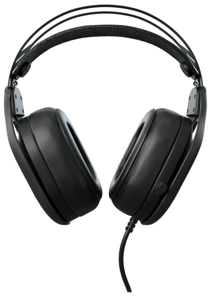 Наушники с микрофоном GMNG HS-L630G черный/желтый 2.2м мониторные оголовье (1533561)